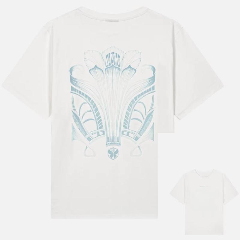Summer Tomorrowland Graphic Cotton Tshirt Unisex Short Sleeve Fashion Brand Tee Luxury Casual Vintage Tees 2026 Comfortable Tee