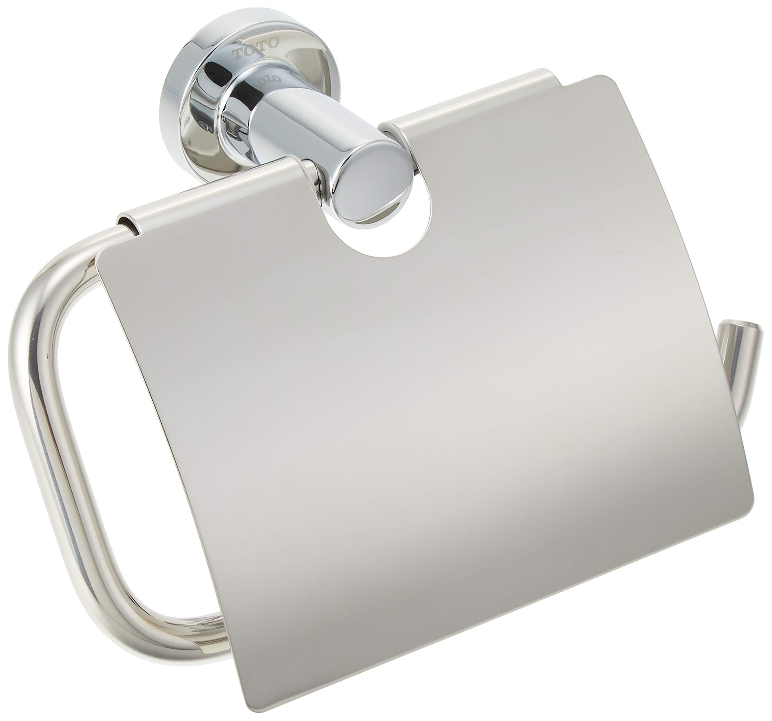 TOTO Toilet Paper Holder, Stainless Steel (Mirror Finish), Round Bracket, YH406R