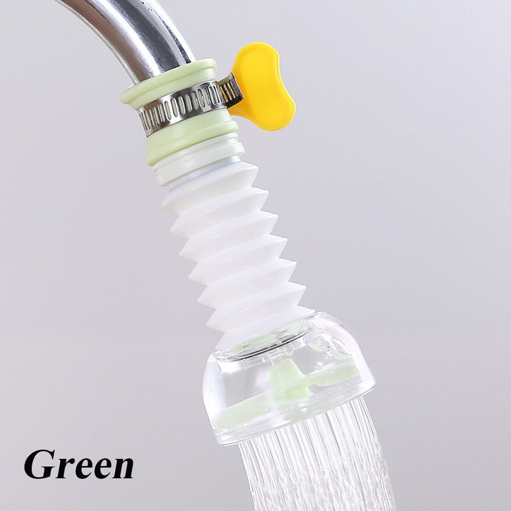 Shower Adjustable Flexible Tap Head Kitchen Faucet Water Filter Splash-Proof