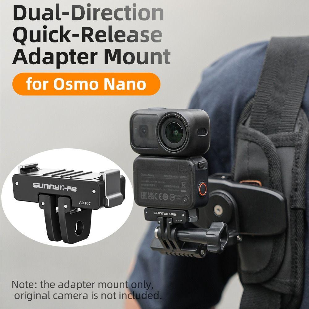 Lightweight Extension Bracket Plastic Mount Base for DJI Osmo Nano Action Camera Accessories