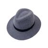 Oversized 100% Wool Fedora Wide-brimmed Men's Large Hat