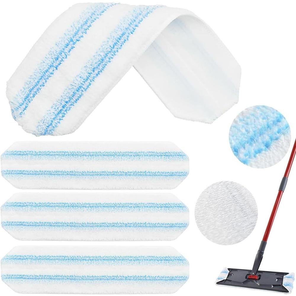 3pcs Floor Mop Replacement Cover For Vileda H2PrO