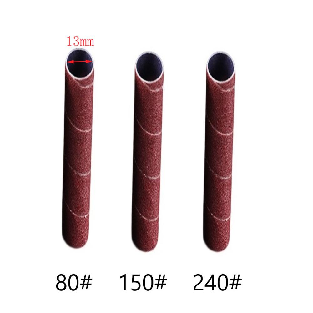 Sanding Drum Sleeves Sandpaper 4.5inch 80 150 240 Grit Vibrating Spindle For Sander Sleeve Polishing Tools Accessories