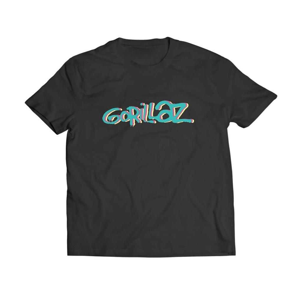 Gorillaz Pixel Style Graphic 100Cotton Unisex Shirt 2026 Summer Breathable New Unisexs Fashion Y2k Short Sleeve Tshirt Fan Gift