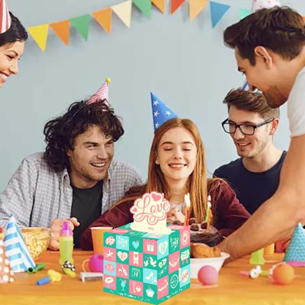 Surprise Birthday Money Box Paper Pumping Money Box Friends and Family