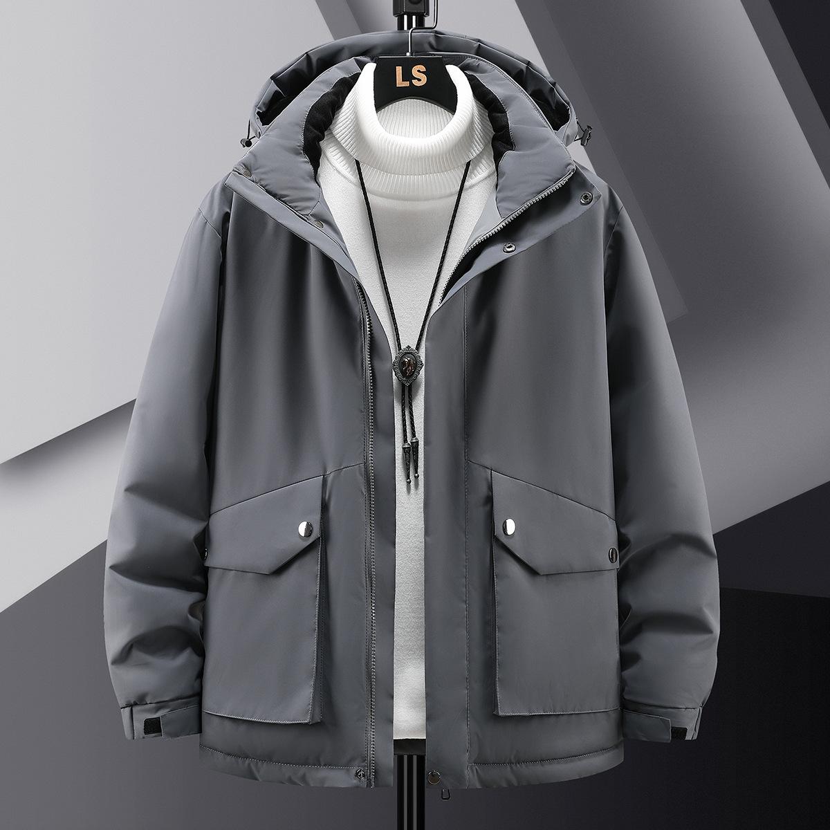 

Куртка Assault большого размера для мужчин, куртка из хлопкового пуха с добавлением жира, свободная водонепроницаемая куртка для альпинизма на открытом воздухе 7XL