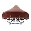 Vintage Retro Bicycle Bike Cycle Pu Leather Saddle Seat Spring Comfortable Seat