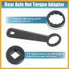 Rear Axle 36mm Wrench Tool Rear Wheel Axle Torque Wrench Hand Tool For Harley Davidson Touring Motorcycle HD-47925 Rear Axle Nut Torque Adapter for