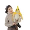 Bananenmann Stofftier Lustiger Ausdruck Lange Beine Fruchtpuppe Weicher Plüschtier Schmuck PP-Baumwolle Böser Schlechter Bananenmann Zeichentrickpuppe Kissen Geburtstagsgeschenk