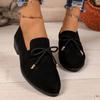Shoes for Women 2025 New Summer Black Casual Large Size Women's High Heels Thick Bottom Concise Retro Square Heel Ladies Shoes