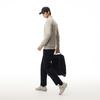 Anta Entraînement en extérieur Déplacements urbains Polyvalent Simple Confortable Fermeture éclair Col montant Chaud Polaire Tricoté Costume de sport décontracté Costume pour homme 952617202N-3