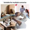 Wood Couple Statue Handcrafted Couple Ornament for Tabletop Hand Carved Artwork Statue for Home Study Shelf Sideboards Table Kid