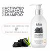 Natural Activated Charcoal Shampoo, Draws Out Dirt, Toxins & Pollution, Deep Cleansing & Purifying Hair Care, Dermatologically Tested, 300ml (10