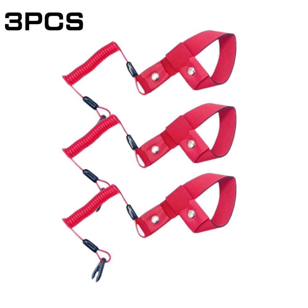 Motorboat Engine Emergency Stop Band Cord Rope Stop Kill Key Floating Safety Wrist Lanyard For Yamaha Jet Ski Wave Runner