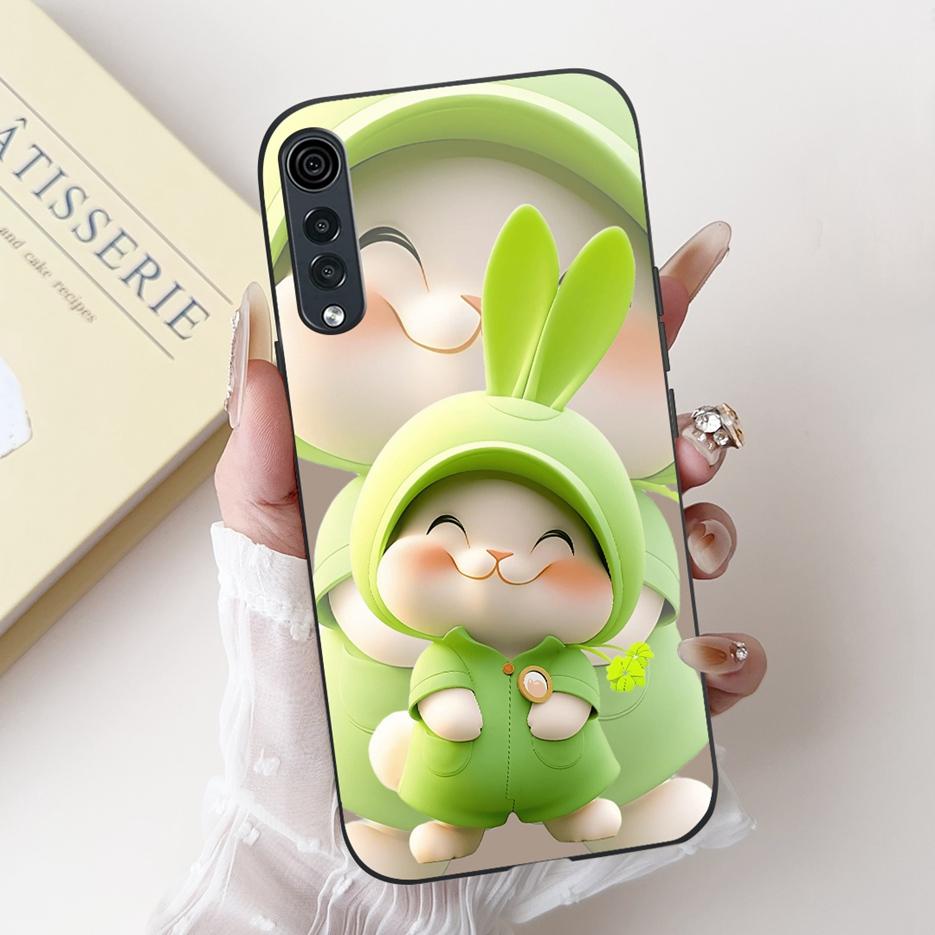 Für LG Velvet 5G Hülle LM-G900N Niedliche Cartoon Hülle Stoßfeste Weiche Silikon Handyhülle Für LG Velvet 5G UM LGVelvet Fundas Stoßfänger