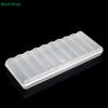 10 Slots Transparent Plastic Battery Storage Box Hard Container Holder Case For AAA/AA Battery Organizer Accessories