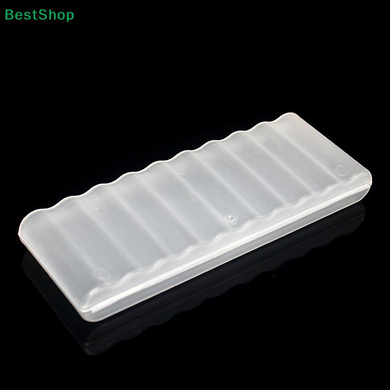 10 Slots Transparent Plastic Battery Storage Box Hard Container Holder Case For AAA/AA Battery Organizer Accessories