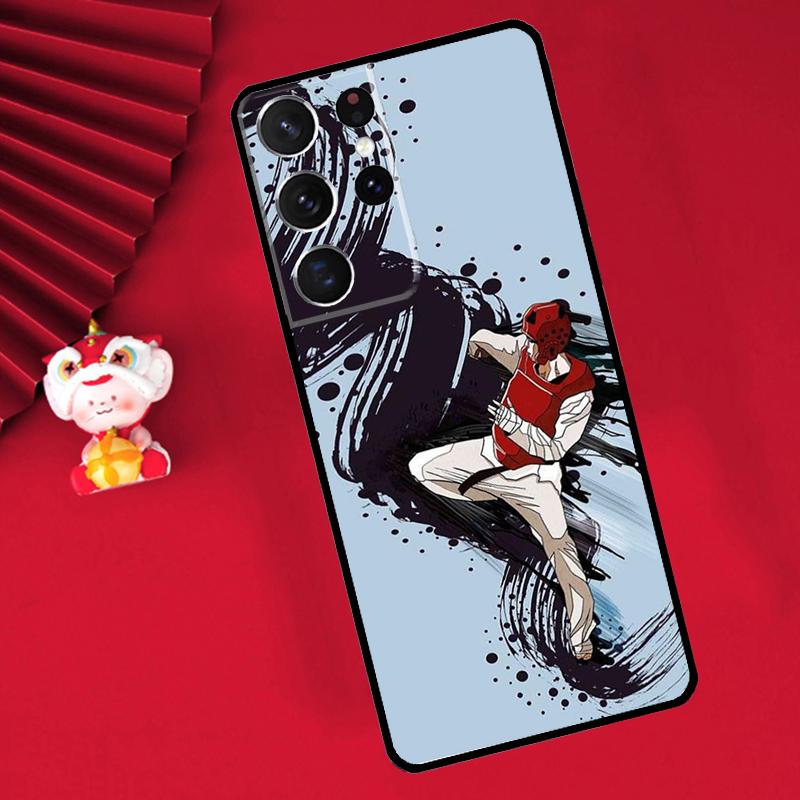 Kungfu Taekwondo Case For Samsung Galaxy S24 S23 S25 S26 Ultra S20 FE S21 S22 Plus S10 S25 FE Cover Funda