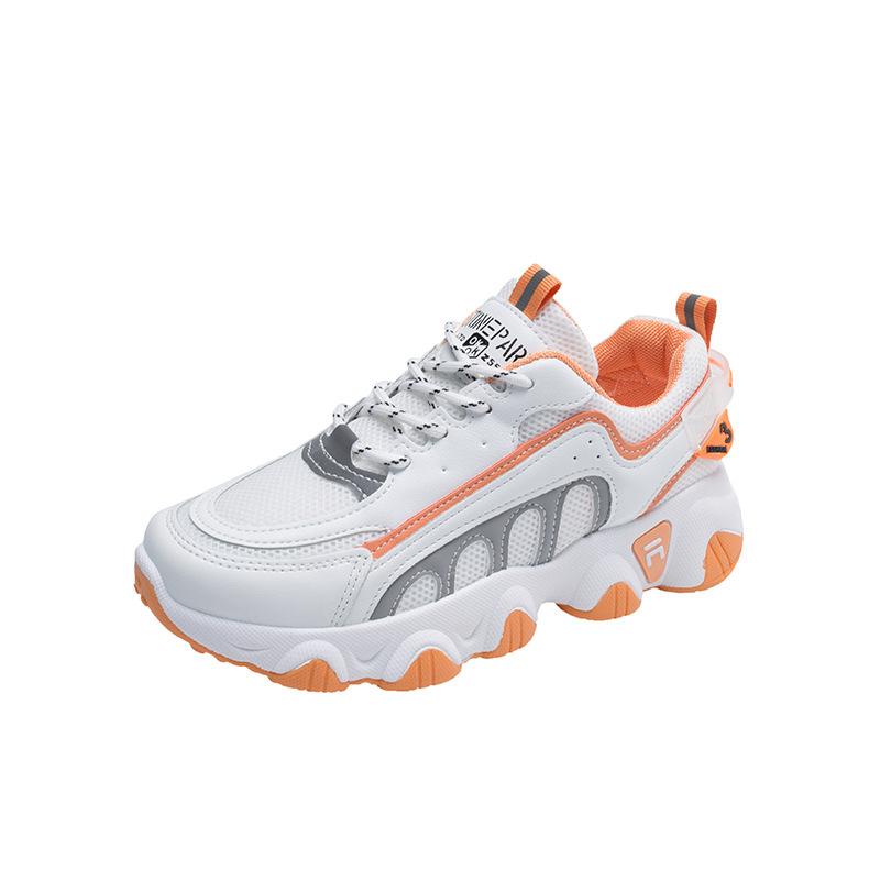 Модные женские кроссовки Осенняя мода Светоотражающие Повседневные Легкие Дышащие — фото 9