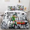 New Fashion HUNTER×HUNTER Beding Set Single Twin Ful Quen King-Sized Dimensionsd Dimensions Bed Linen Set Adult People Kid Bedrom Duvet cover Sets 3D