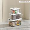 Extra Large Transparent High-Grade Plastic Storage Box for Home