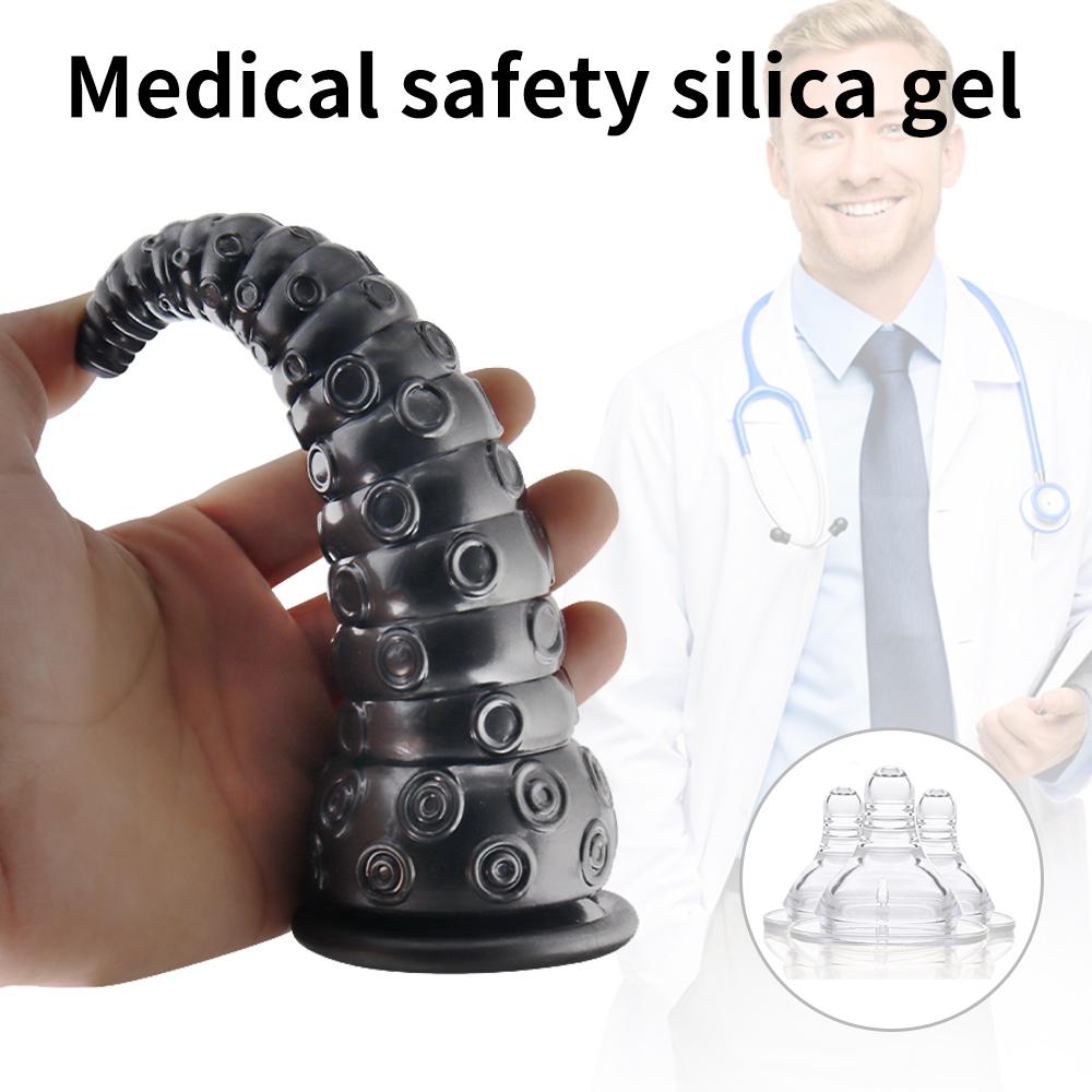 Octopus Tentacle Sucker Anal Plug Dilator Dildos Butt Plug Stimulator Prostate Massager Anal Sex Toy For Women Men Anus