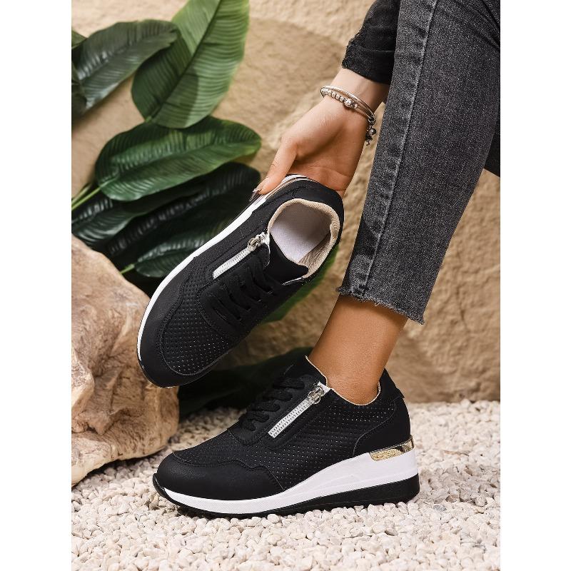Women's New Fashionable Slouchy-Heel Thick-Sole Sneakers - Seasonal Mix-and-Match Style