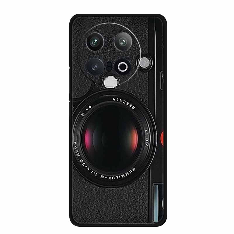 For Vivo iQOO 13 5G Back Cover Case iQOO13 Coque Black Silicone Soft Phone Case For Vivo iQOO 13 Case 6.82" Shockproof Funda Bag