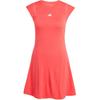 adidas Sukienka tenisowa Pro Climacool Performance Slim Fit z krótkim rękawem odprowadzająca wilgoć z wewnętrznymi spodenkami Damska Półbłyszcząca Czerwona IN6166