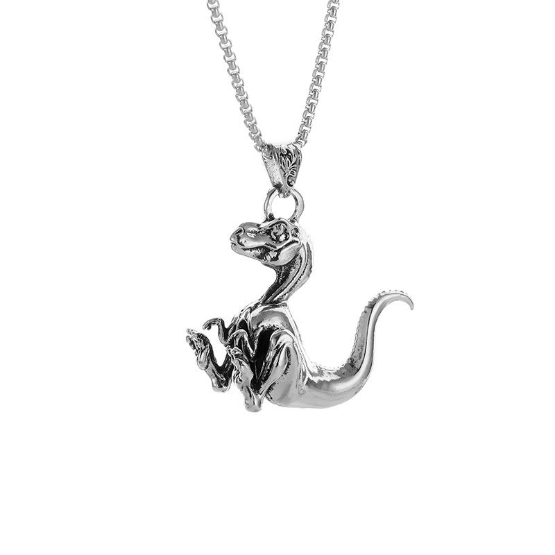 Accessories Crocodile Dinosaur Style Fashion Pendant Necklace