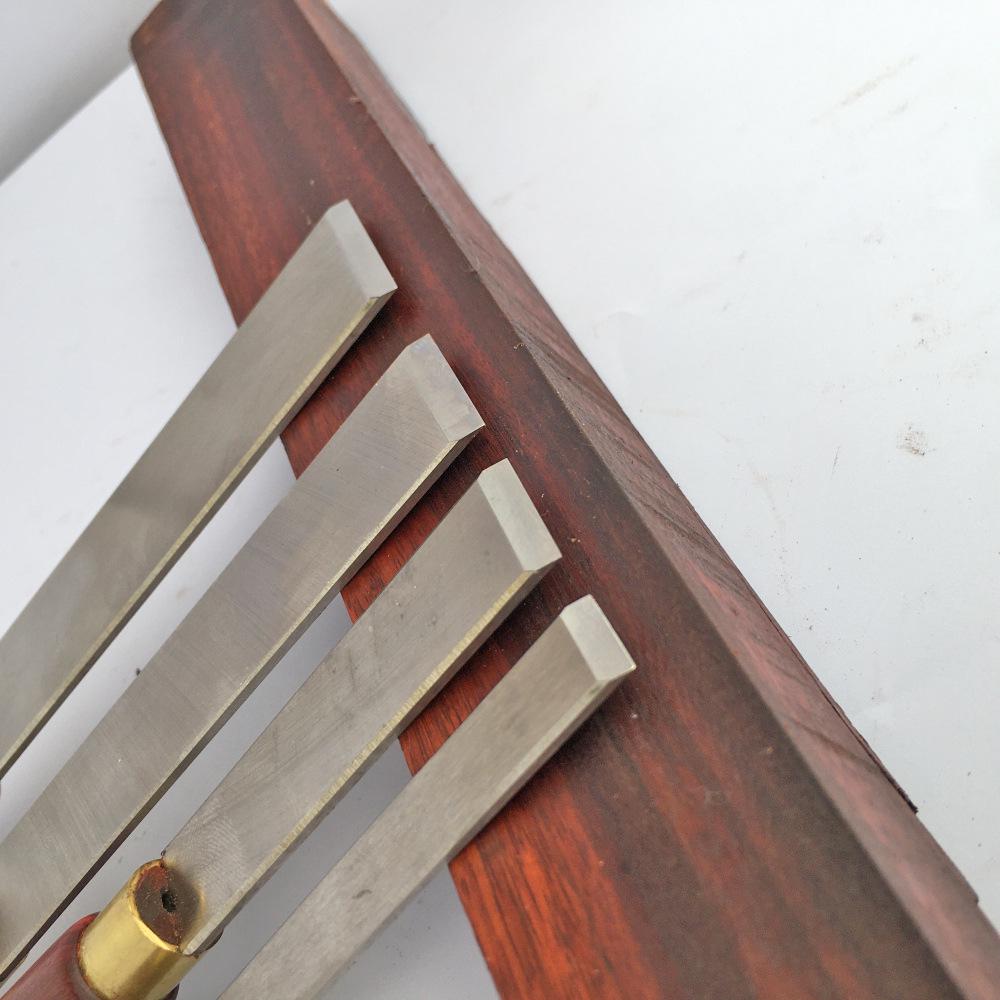 White Steel Scraper: Multi-Purpose Chisel & Trimming Tool, 2mm Thick Blade