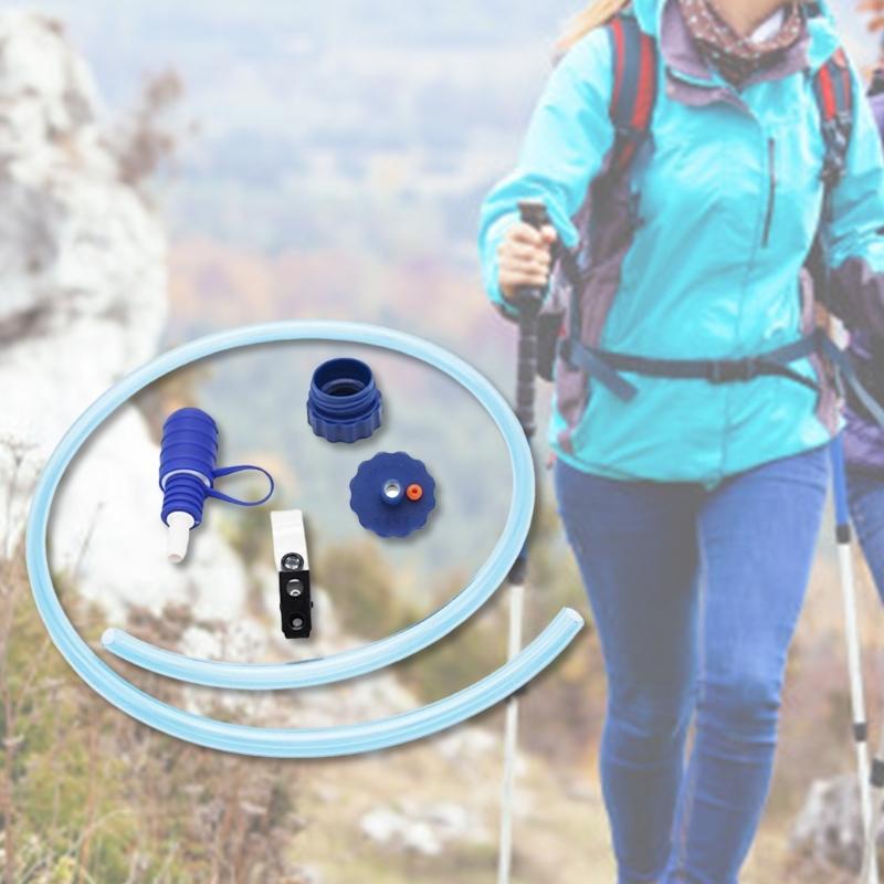 Fietsbidon Drinkslang Waterfles Drinkslang met Dubbele Adapter Hydratatiesysteem Drinkslang Kits Eenvoudig te Gebruiken