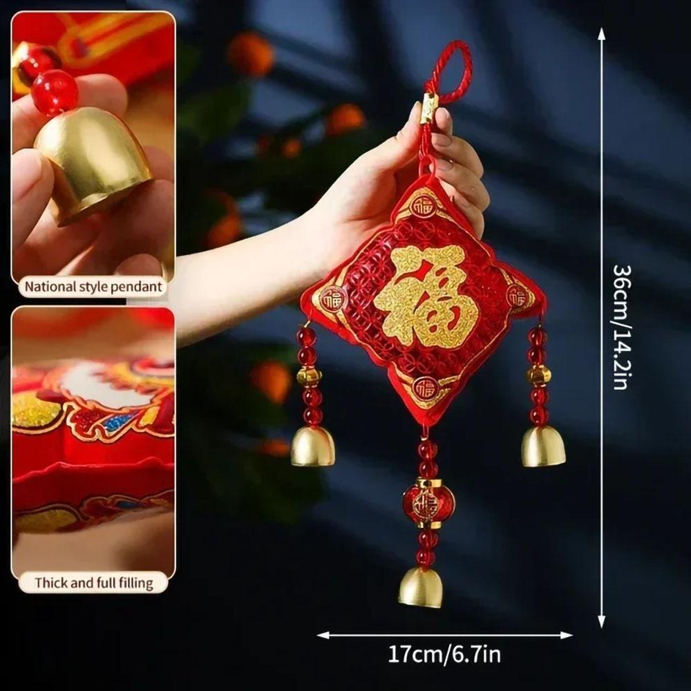Chinese New Year Hanging Decoration Chinese Dragon Year Fu Character Ornament Spring Festival Tet Wall Decor Living Room Layout