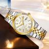 Men's Quartz Watch Classic Style Waterproof Luminous Date Display Stainless Steel Wristwatch For Women