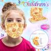10PC Children's Tie-dyed Disposable  Industrial Three Layer Face Mask