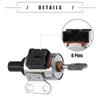 uxcell JF011E Transmission Step Motor Fits Altima 2009-2012 Plastic Metal JF011E Black Silver Tone