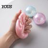 Durable TPR Kneading Toys 2.36 Inch Slow Rise Fidget Toy, Squeeze Ball Sensory Toy for Kids, Rising Stress Relief Boys Girls, Non-sticky Washable