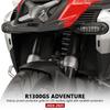 Motorcycle Black LED Auxiliary Light Protection Grills Light Lamp For BMW R 1300 GS Adventure R1300GS ADV 2024 2025