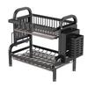 Multifunctional Carbon Steel Kitchen Dish Drying Rack