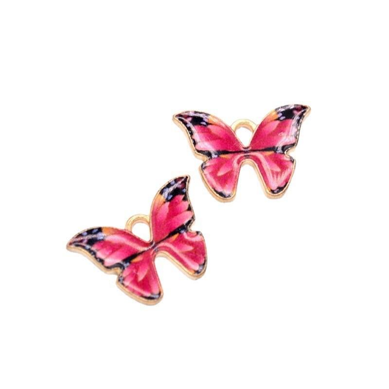 Diy Fashion Accessories Color Butterfly Accessories Alloy Drip Accessories