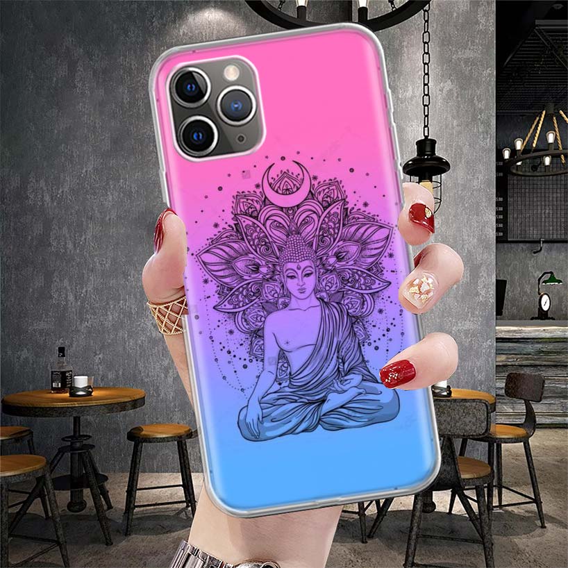 Gautama Buddha Budha Belief Soft Phone Case For IPhone 11 17 Air 16E 16 Pro Max 15 + 14 Plus 13 Mini 12 Apple 7 SE 8 Fundas Coqu