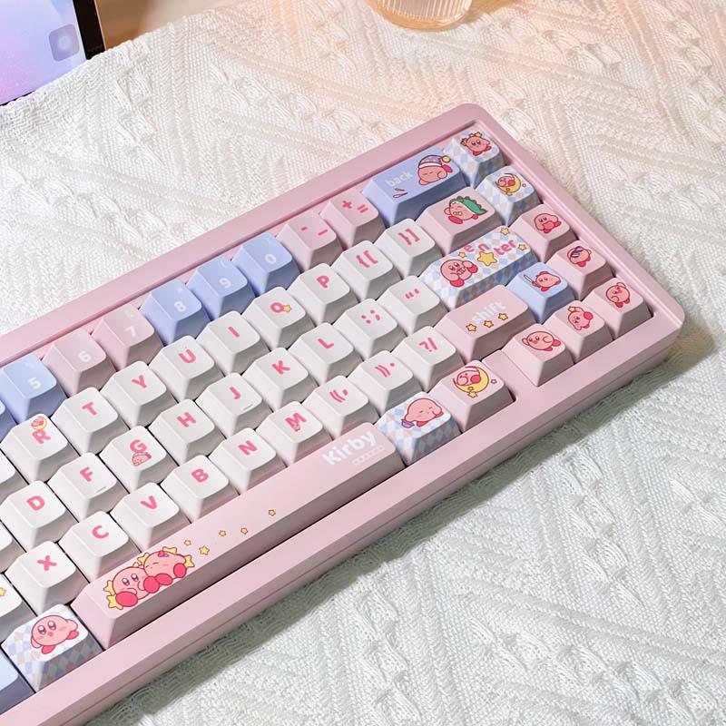 Original Kirby Personality Theme PBT Dye-Sublimation Keycaps for Mechanical Keyboard