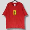 Vintage anni '90 Jamiroquai travelling without moving album T-shirt promozionale da collezione funk acid jazz tour concert band tee vintage rosso XLarge