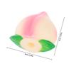 5Pcs Birthday Cake Decor Vinyl Longevity Peach Retro Style Birthday Party Cake Decor Ornament for Hotel Bar Restaurant