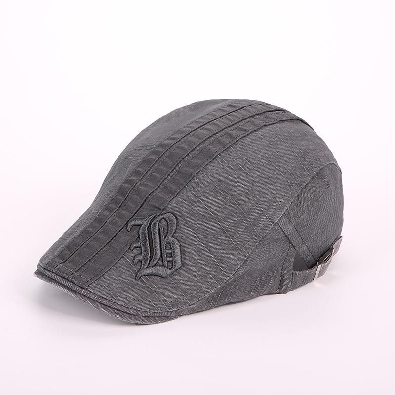 Cowboystoff Andetungehatt Herre Retro Fremoverlue Englandstil Beret Herre- og damehatt