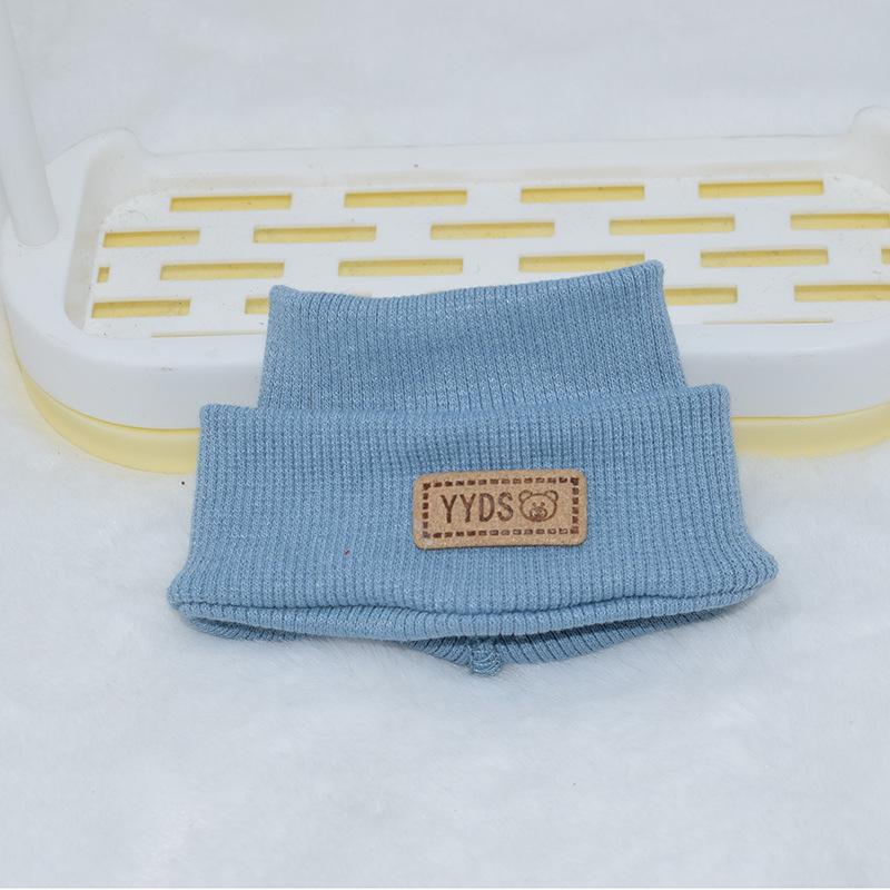 17CM Second Gen Labubu Knitted Hat with Silicone Pendant Replacement Outfit