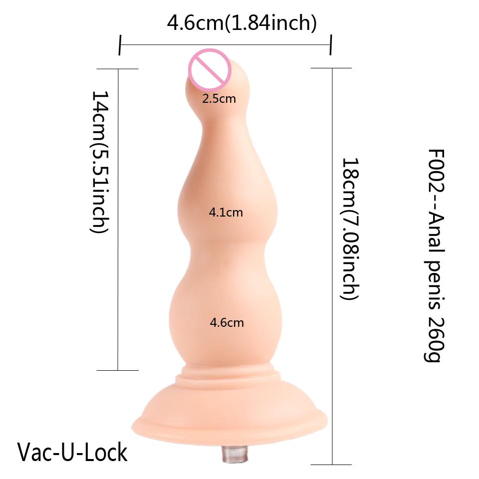 DTSUDU Vac-U-Lock Sex Machine Metal Accessories for Automatic Quick Plug Masturbation Machine Women and Man Sex Toy Adapter