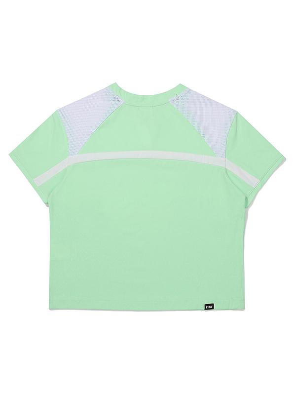 FIFA 1904 Women'S Sorona Mesh Short Sleeve Tee Mint (Ff32Th33W_710)
