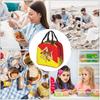 Italian Island Sicily Flag Insulated Lunch Tote Bag for Women Sicilian Bandiera Portable Cooler Thermal Food Lunch Box School