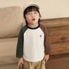 LUSON Boys' Spring Striped Long-Sleeve T-Shirt